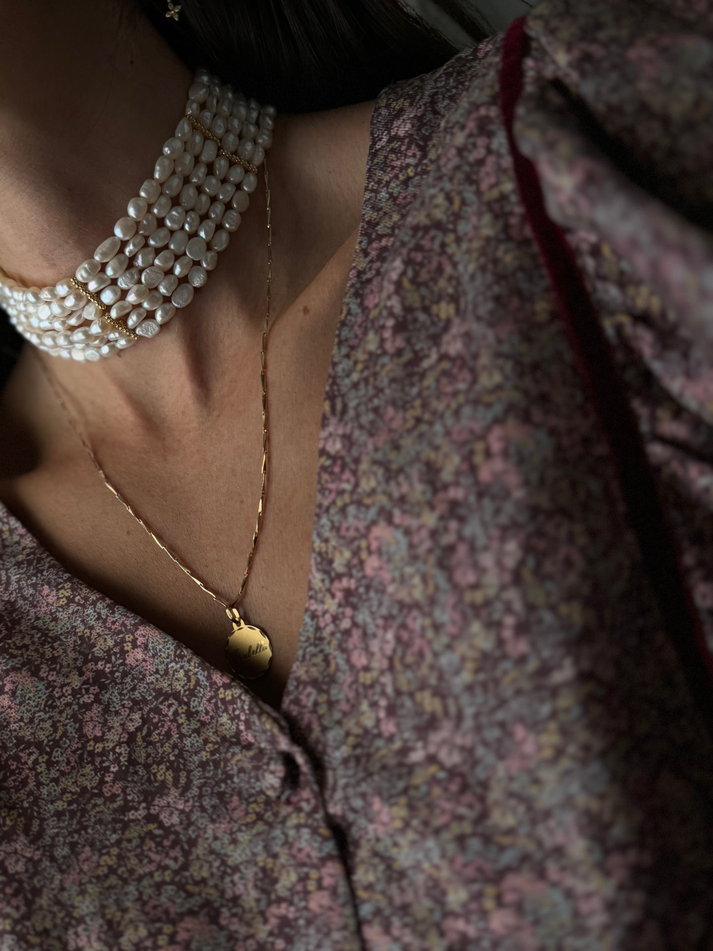 Maxi Choker Perlas RAÍCES