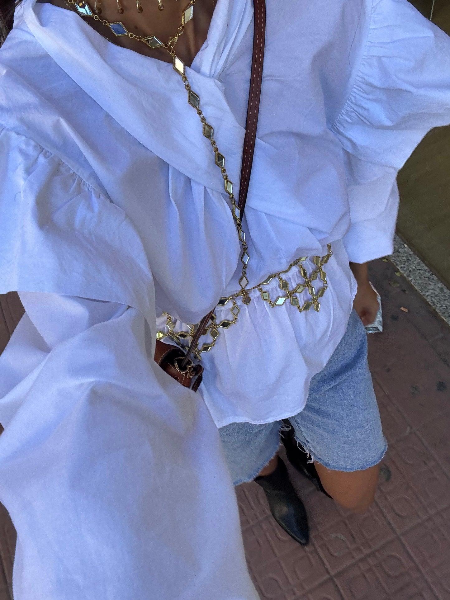 Cinturón Aurum Metalic RHOMBUS