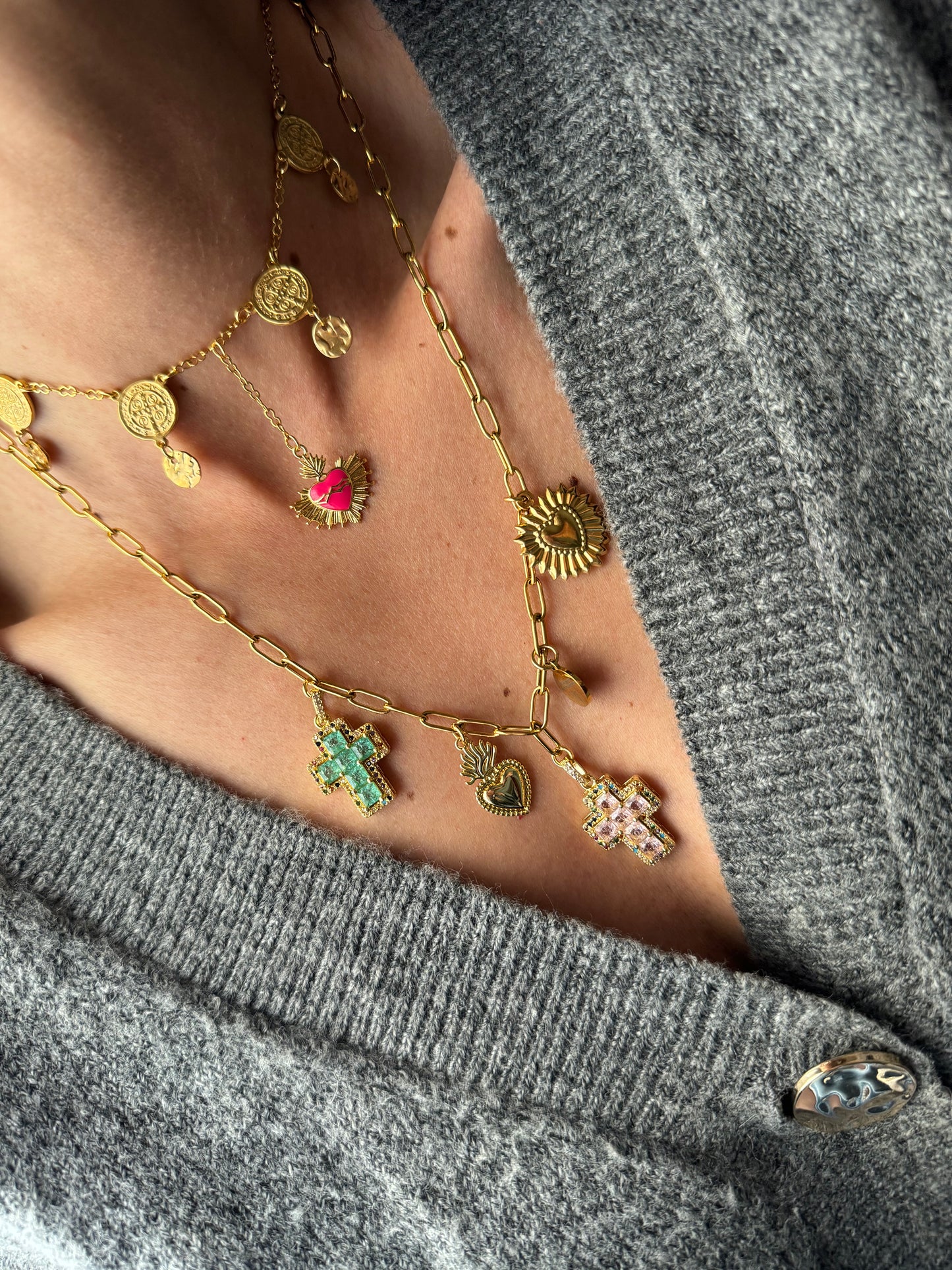 Collar Amuletos MÉXICO New!