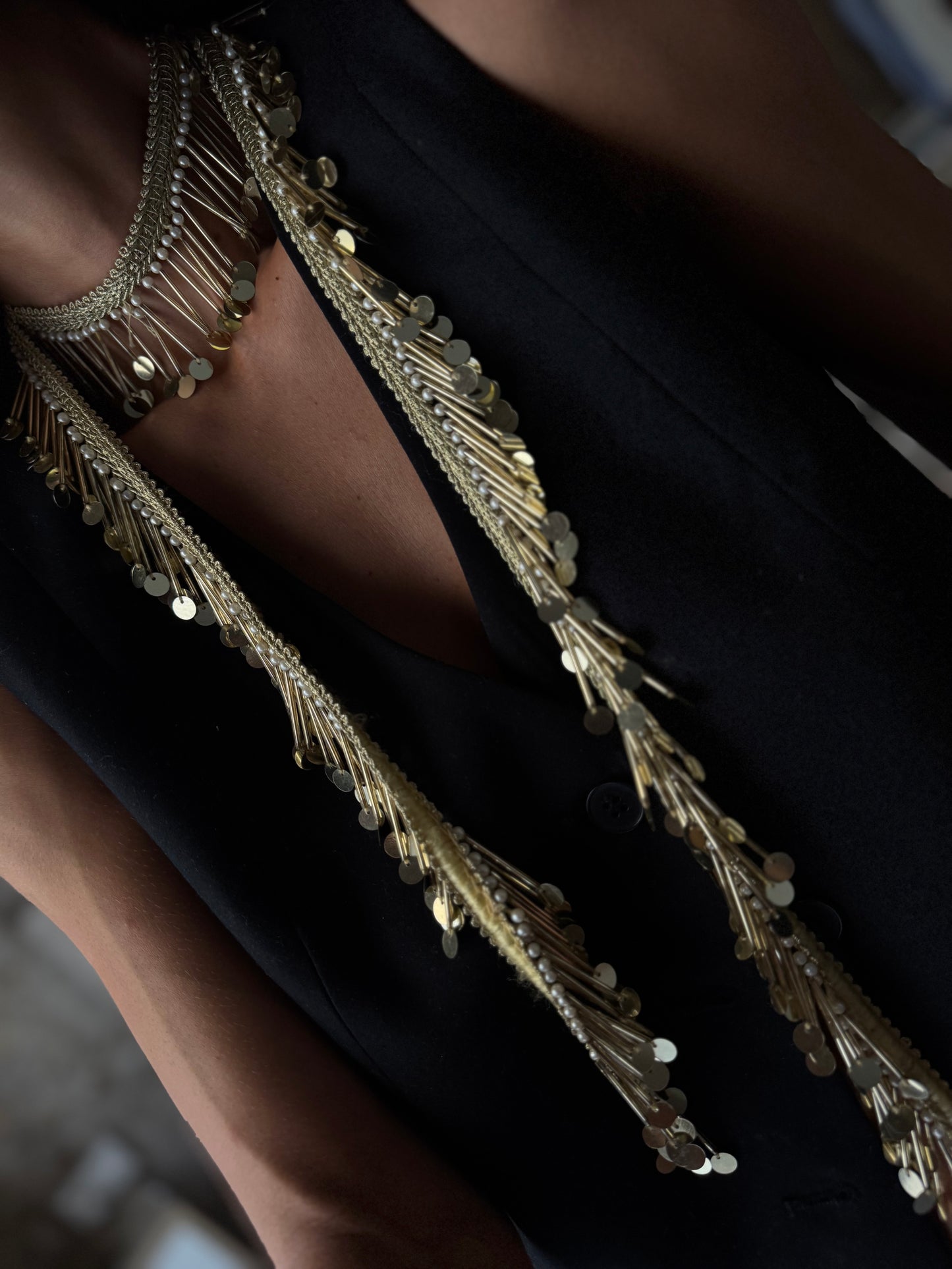 Collar largo Multiposición Aurum Spiga Oro