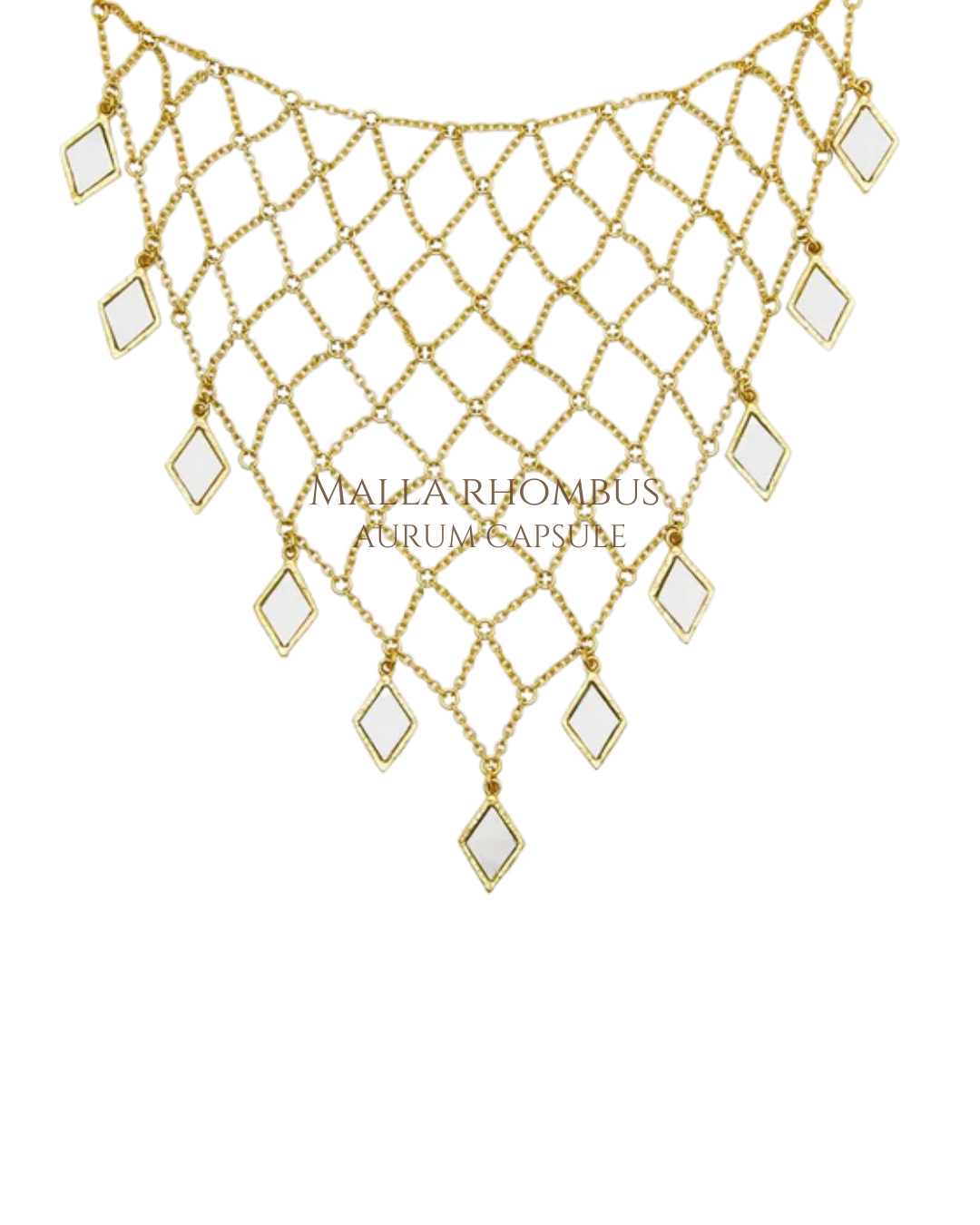 Choker AURUM MALLA RHOMBUS