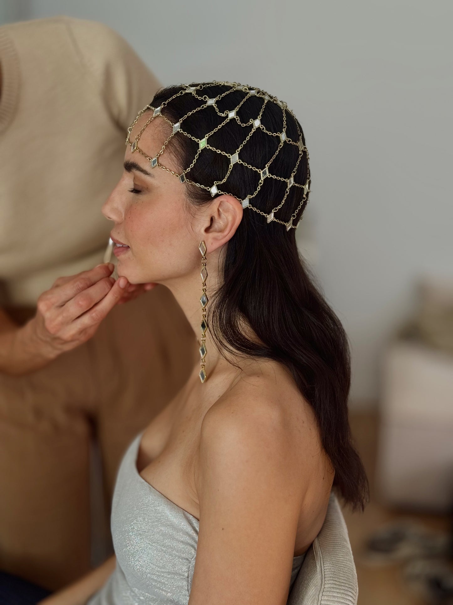 Pendientes Aurum LONG RHOMBUS