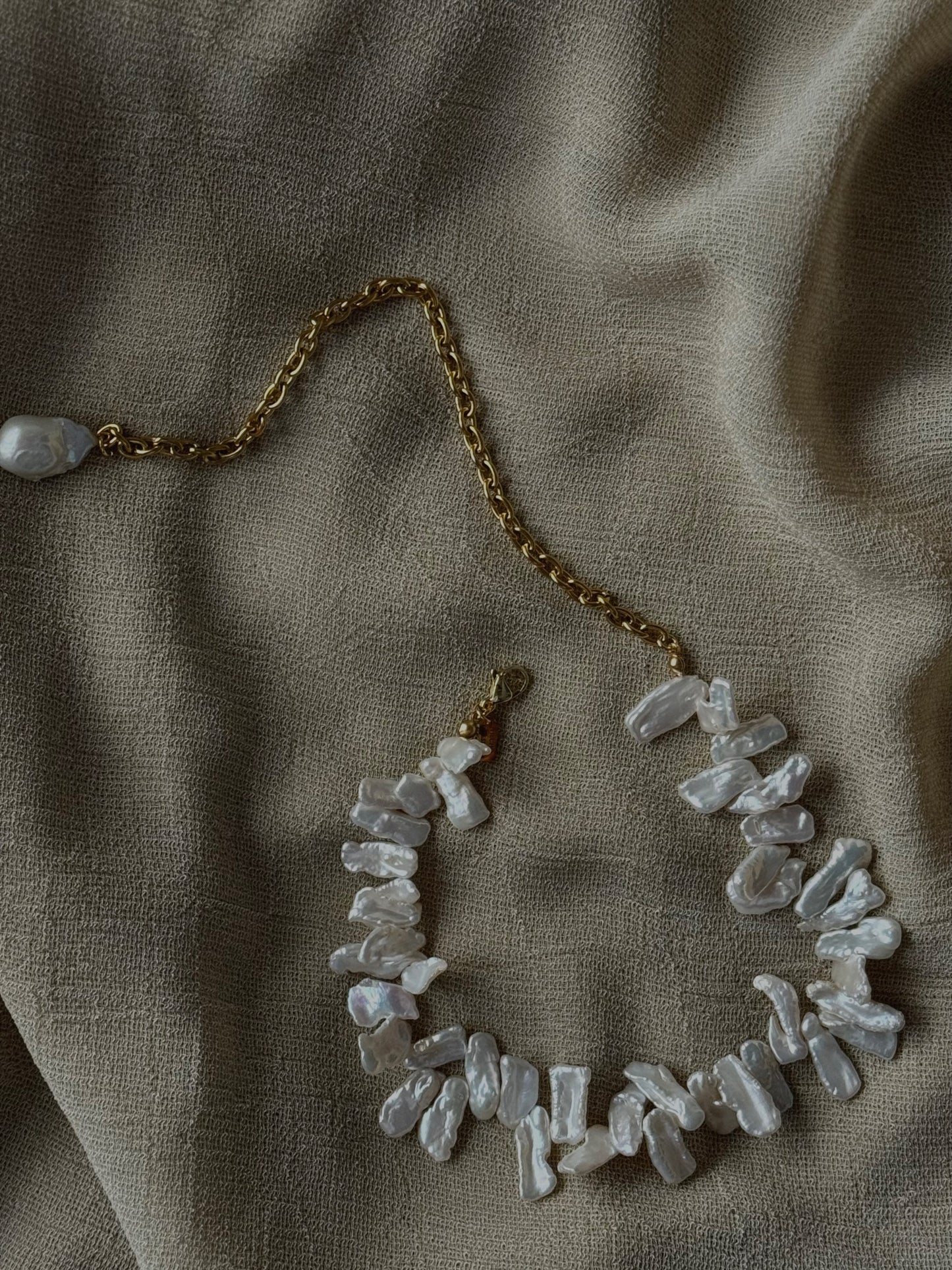 Choker Raíces "Eusebia Perlas"