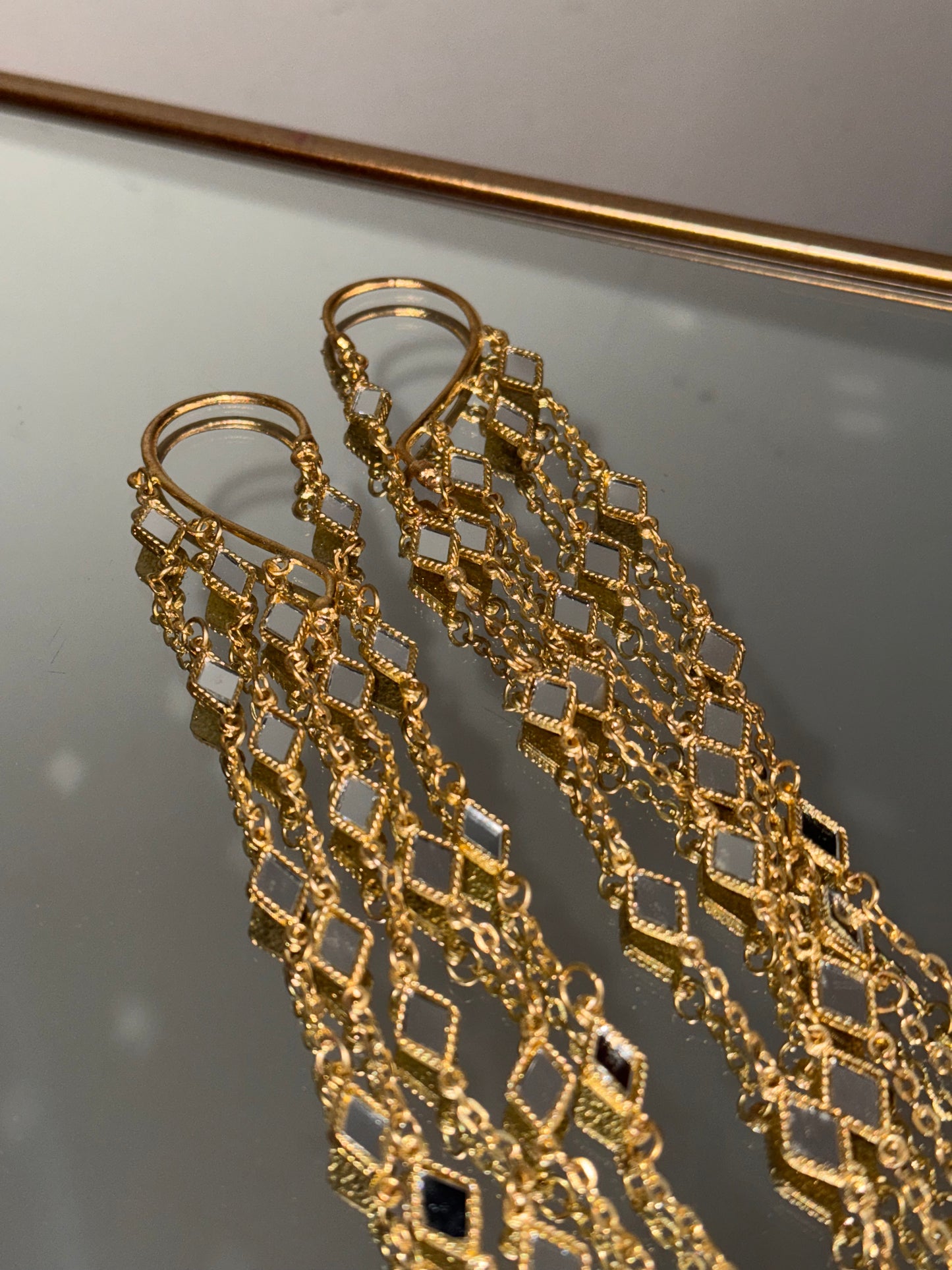 Earcuff Aurum "RHOMBUS Lluvia"