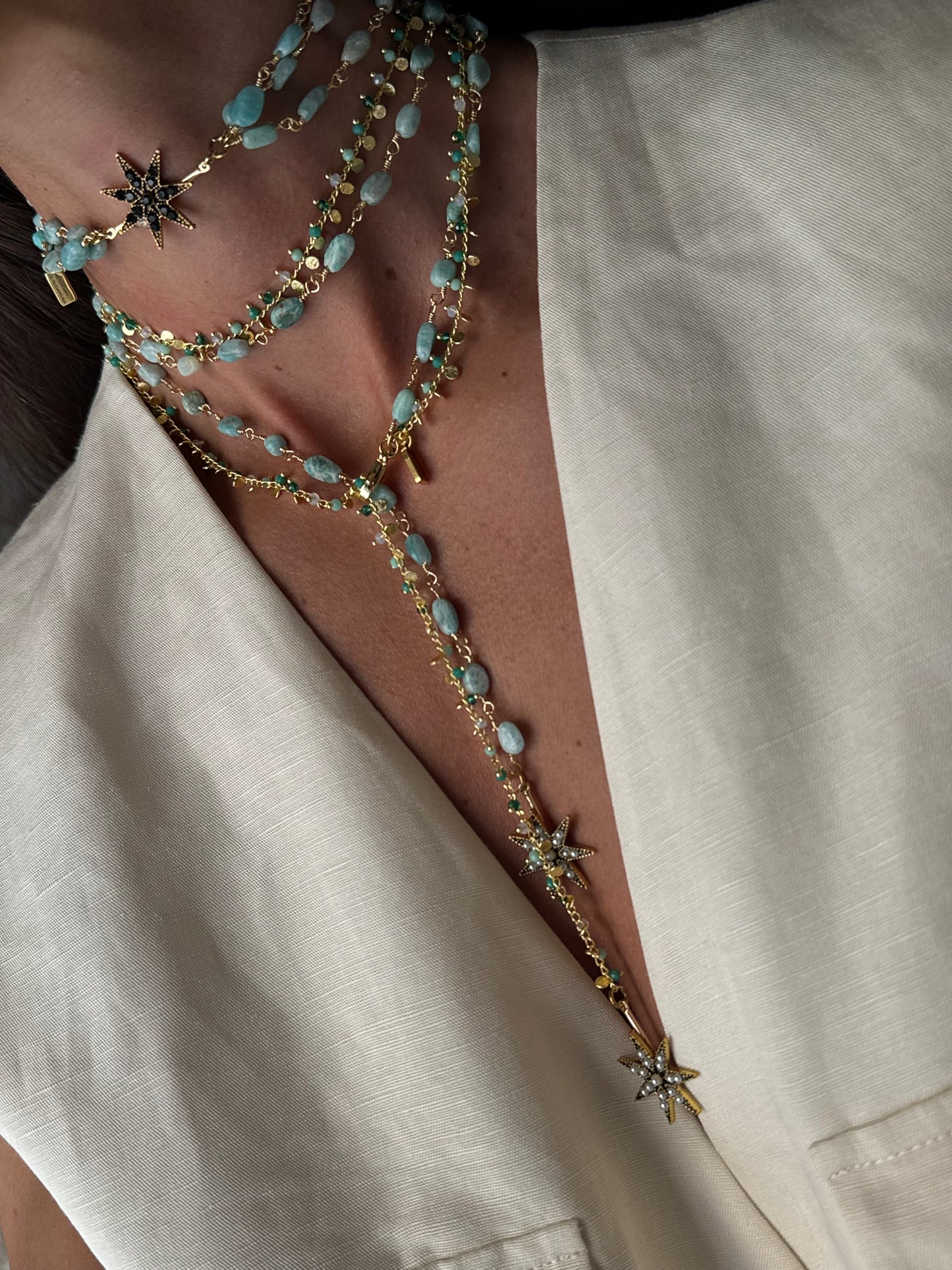 Choker Light&Glass SUMMER Raíces