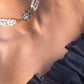 Choker Raíces Triplete de Perlas & Estrella Emperlada