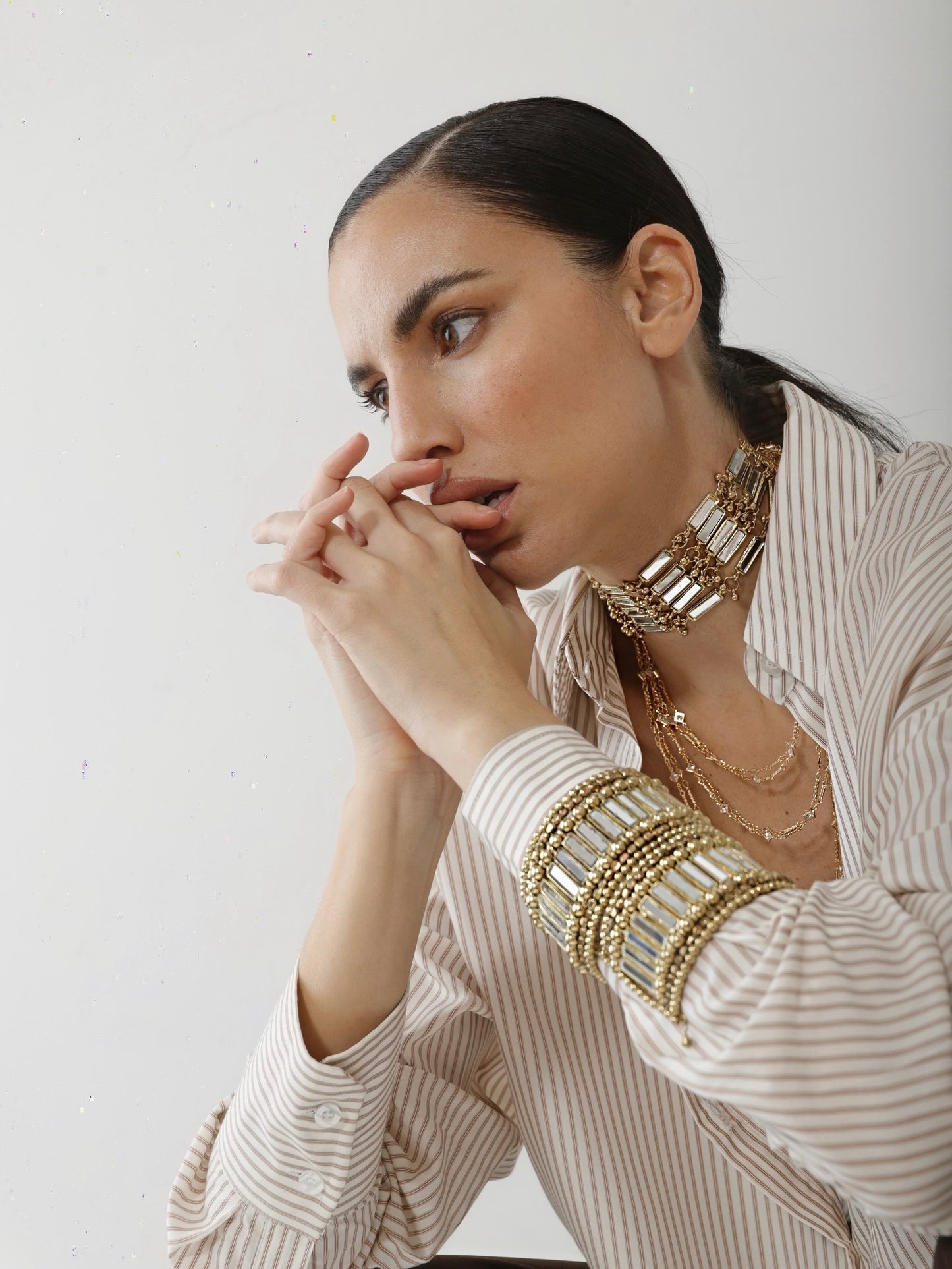 Choker Aurum Ginevra Mirrors