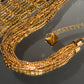 Collar Aurum Serpentine Oro