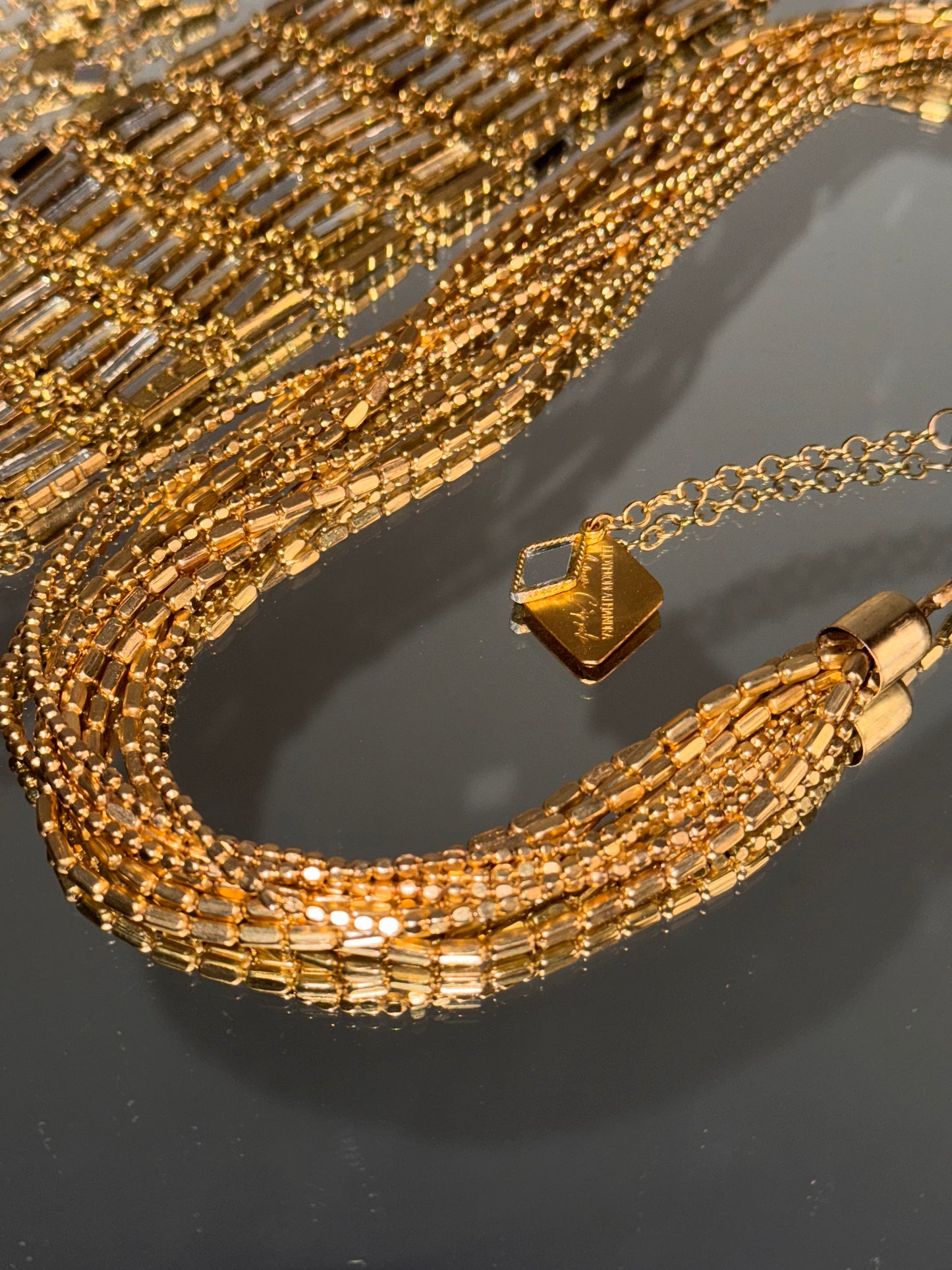 Collar Aurum Serpentine Oro