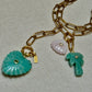 Collar AMALFI Eslabones largo 2 vueltas MULTIPOSICIÓN ~ISLA
