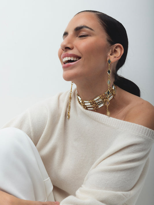 Choker Aurum Ginevra Mirrors