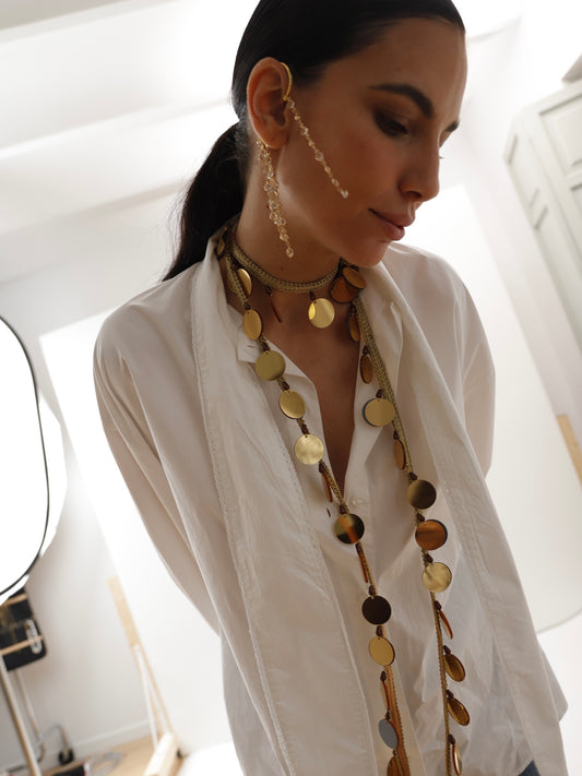 Choker Aurum Monedas Glow