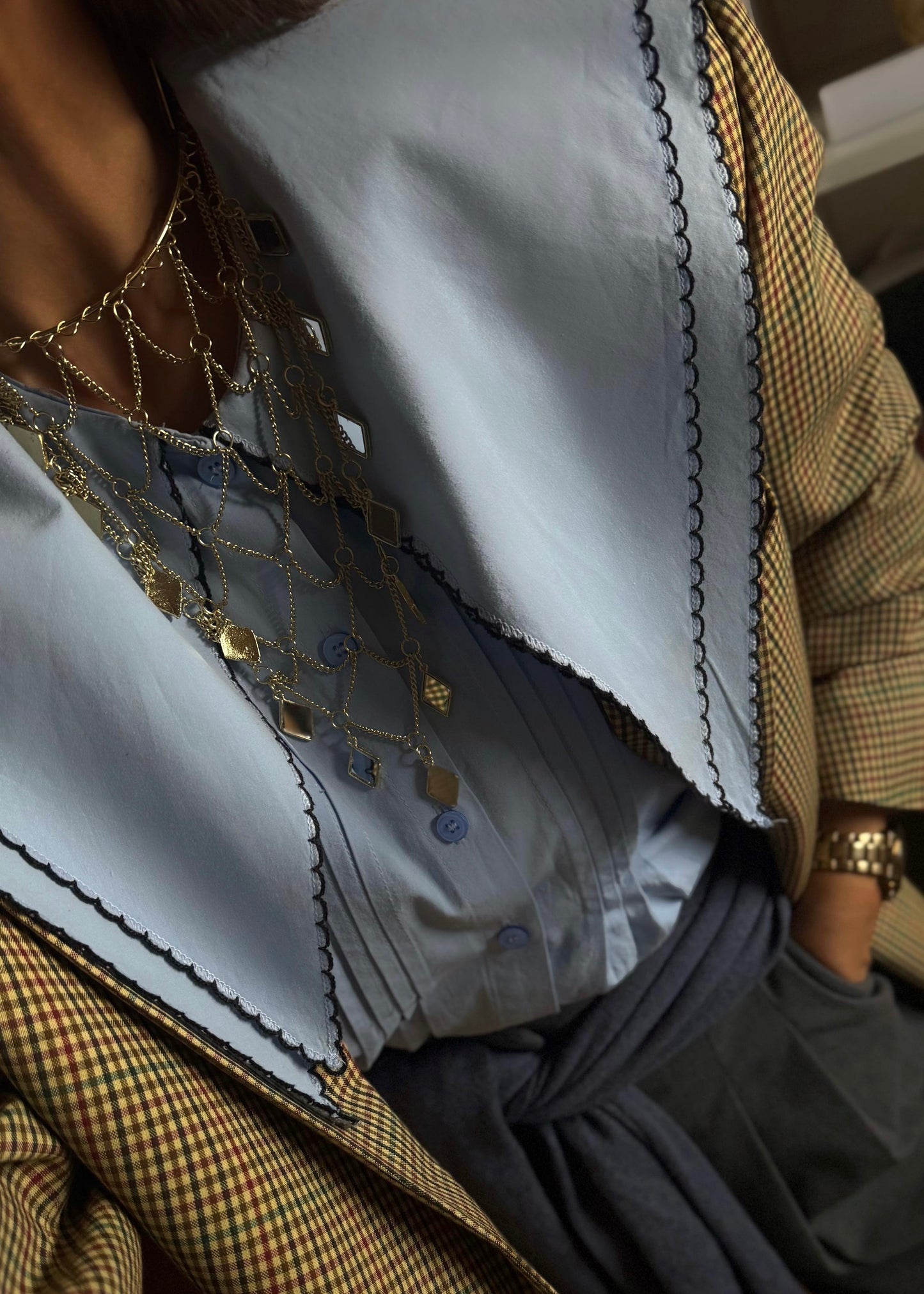 Choker AURUM MALLA RHOMBUS
