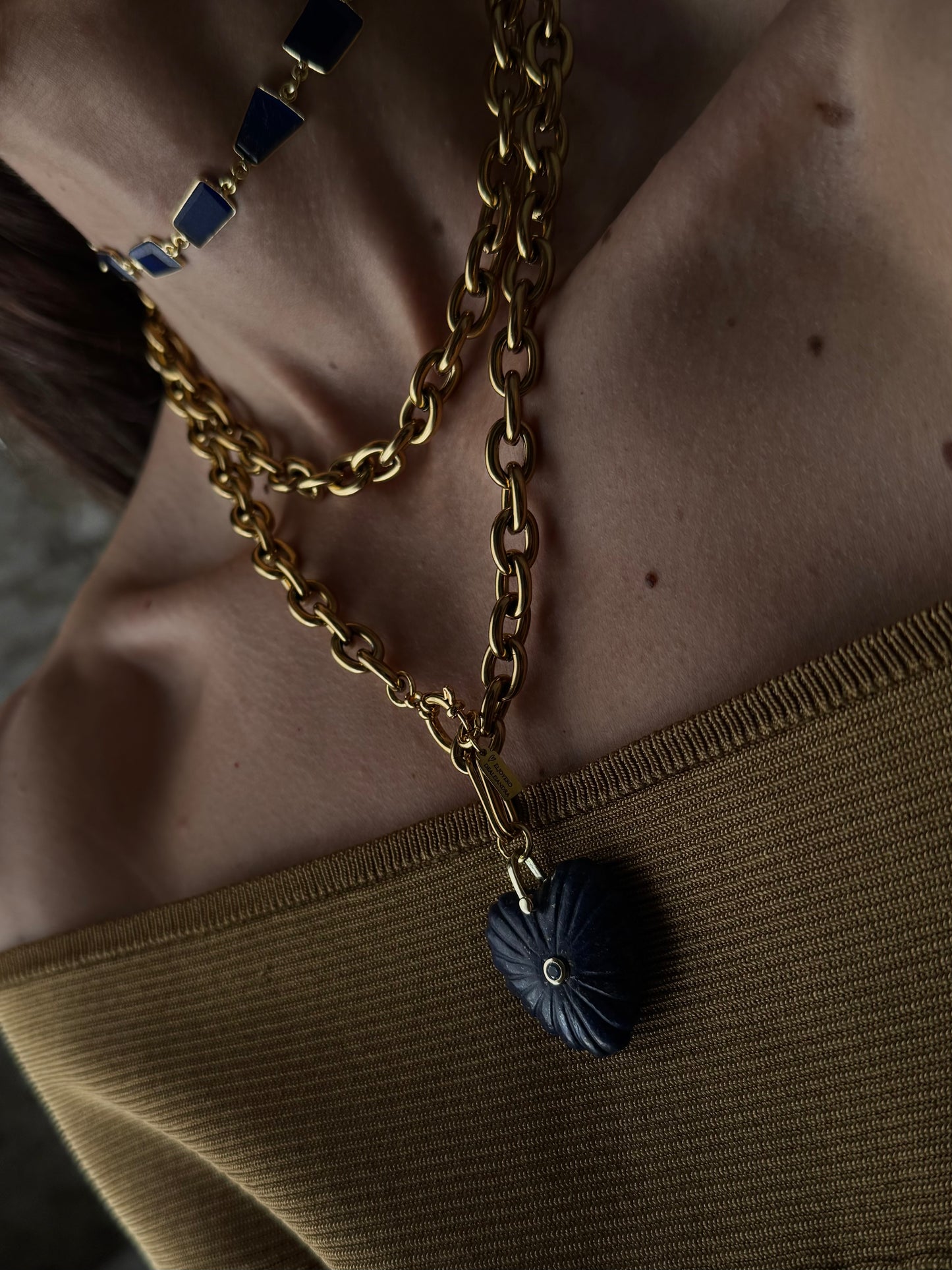 Choker ISCHIA Piedras Basic ~ISLA