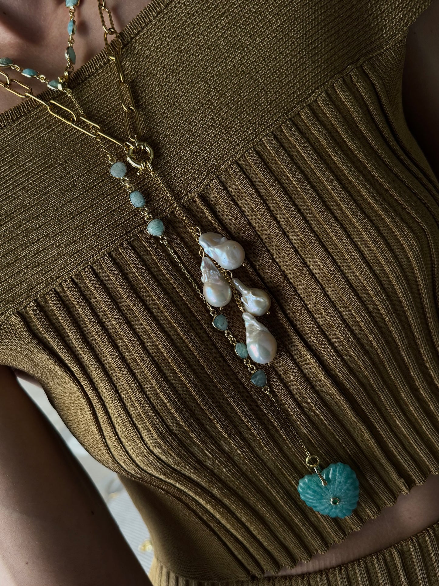 Collar AMALFI Eslabones básico ~ISLA