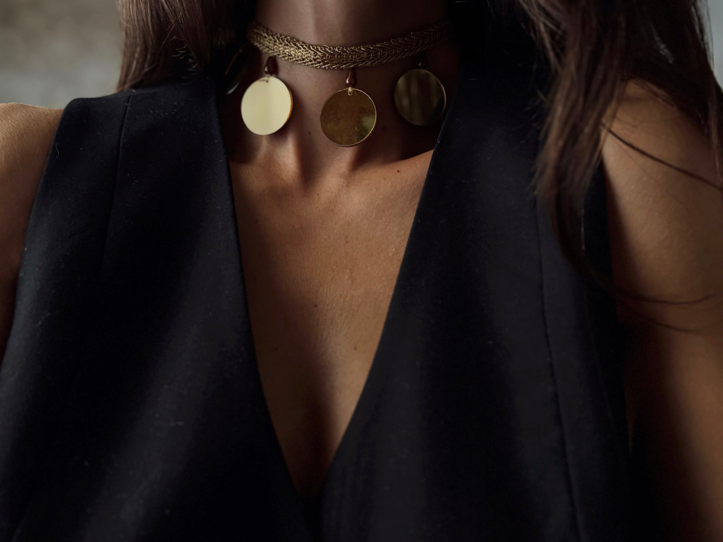 Choker Aurum Monedas Glow