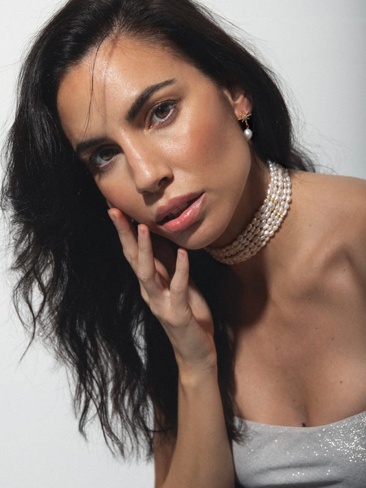 Maxi Choker Perlas RAÍCES