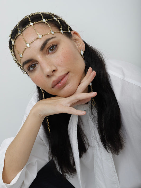 Tocado Aurum RHOMBUS