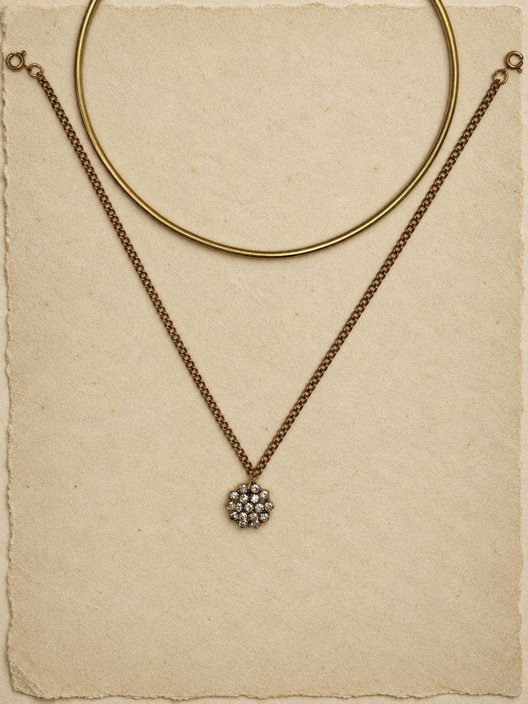 Gargantilla cadenas desmontables 3 en 1 Mix Marcela - Herencia