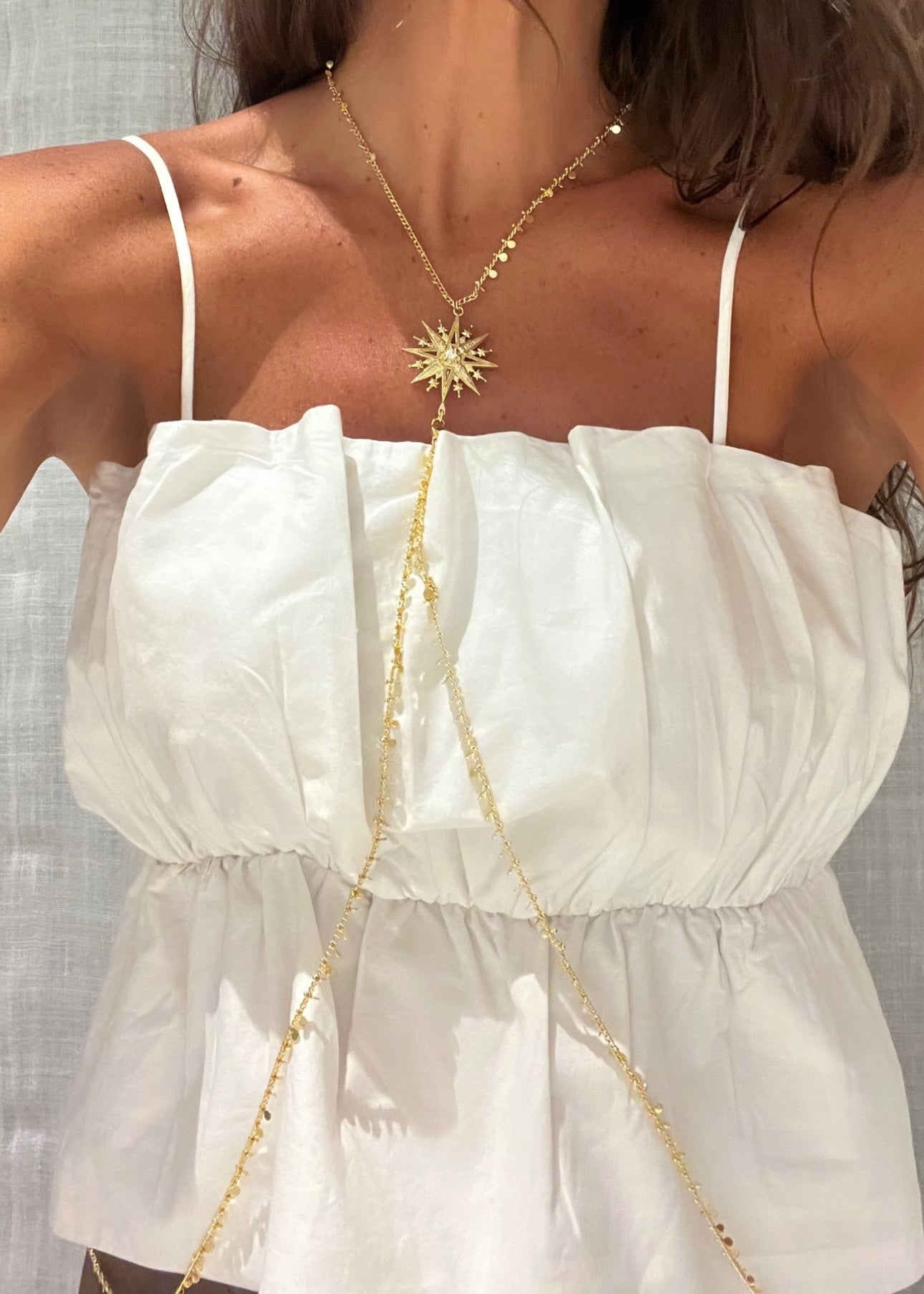 Collar "Body Chain" Maxi Estrella Raíces