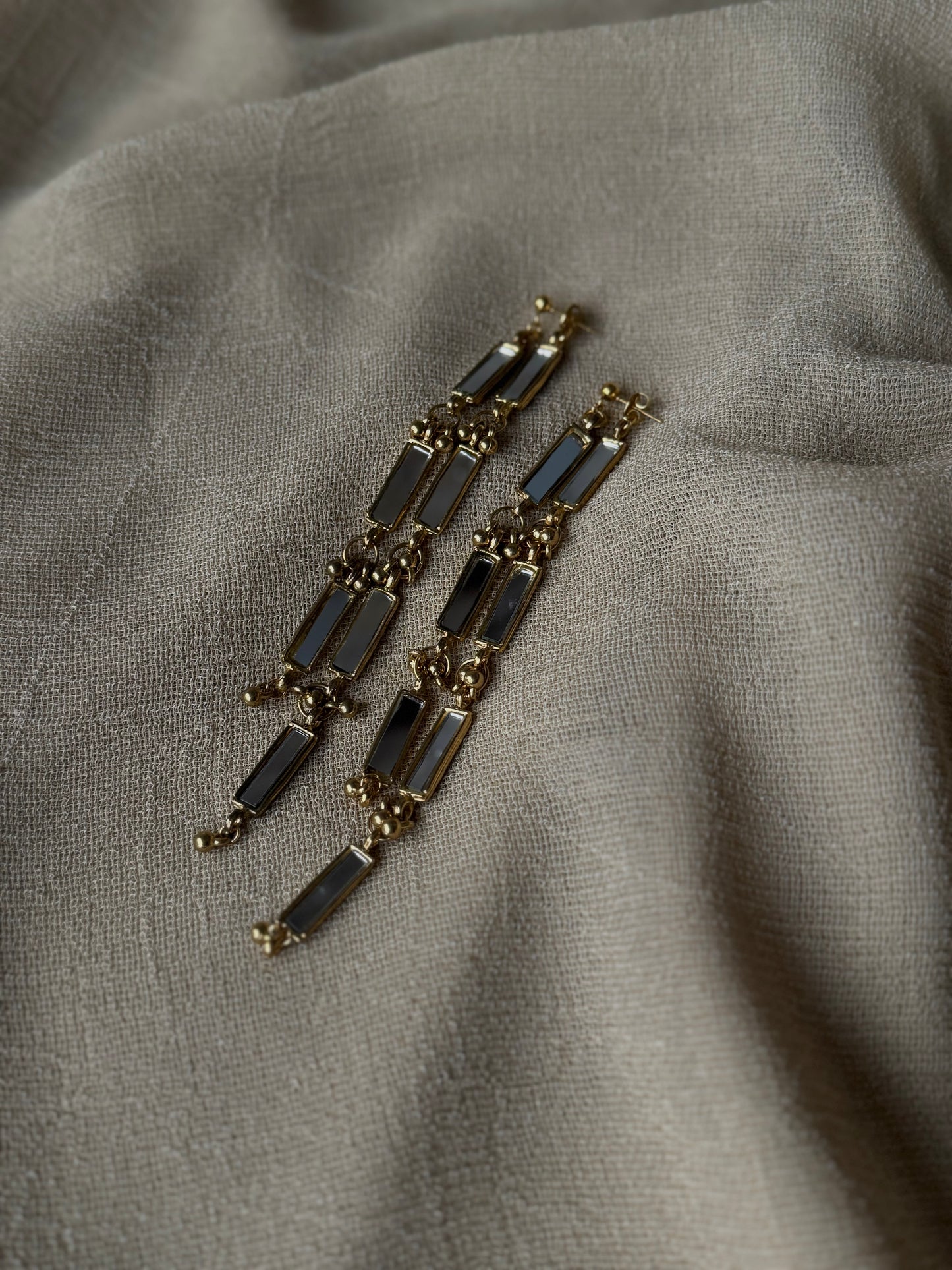 Pendientes Aurum GINEVRA MIRRORS Oro