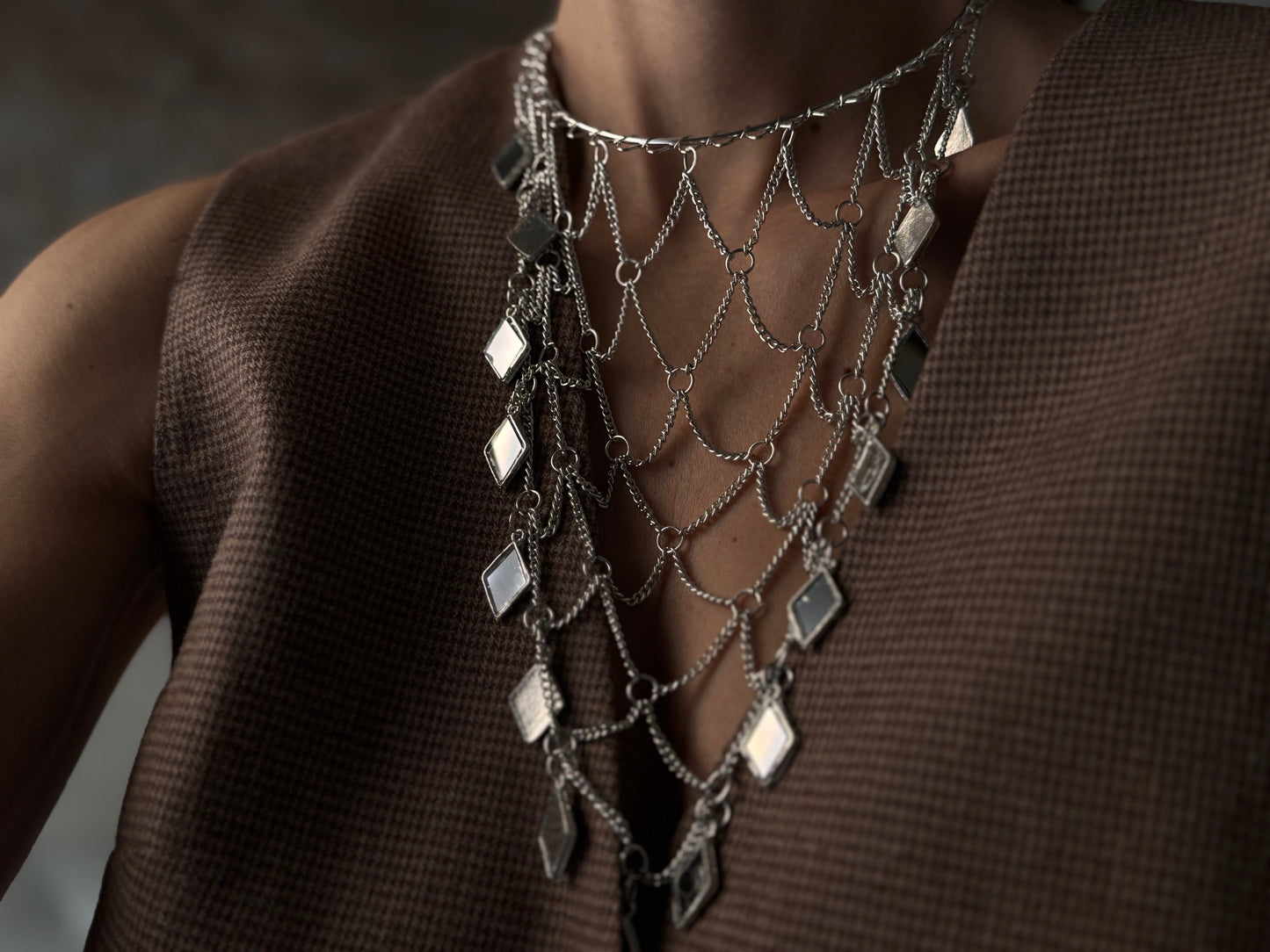 Choker AURUM MALLA RHOMBUS