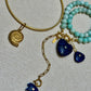 Collar BALLS LUMIÈRE Amazonita ~ISLA