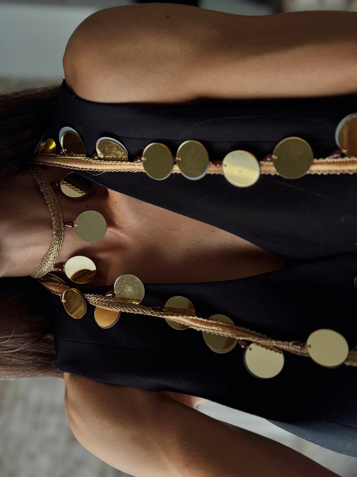 Choker Aurum Monedas Glow