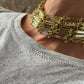 Choker Aurum "NOIR DORÉ"