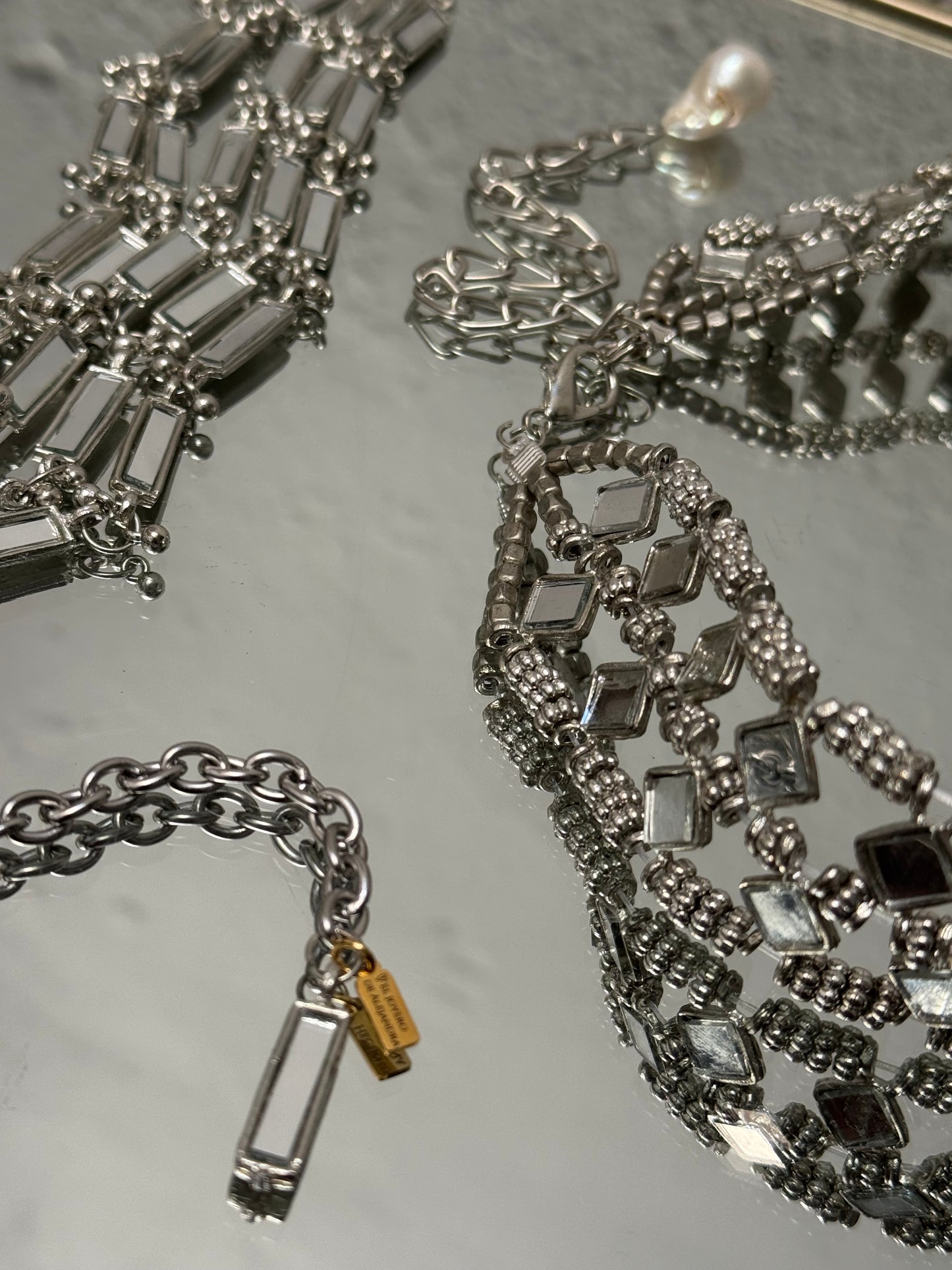 Cinturón Aurum Luxe-Plata