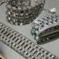 Cinturón Aurum Luxe-Plata