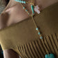 Collar BALLS LUMIÈRE Amazonita ~ISLA