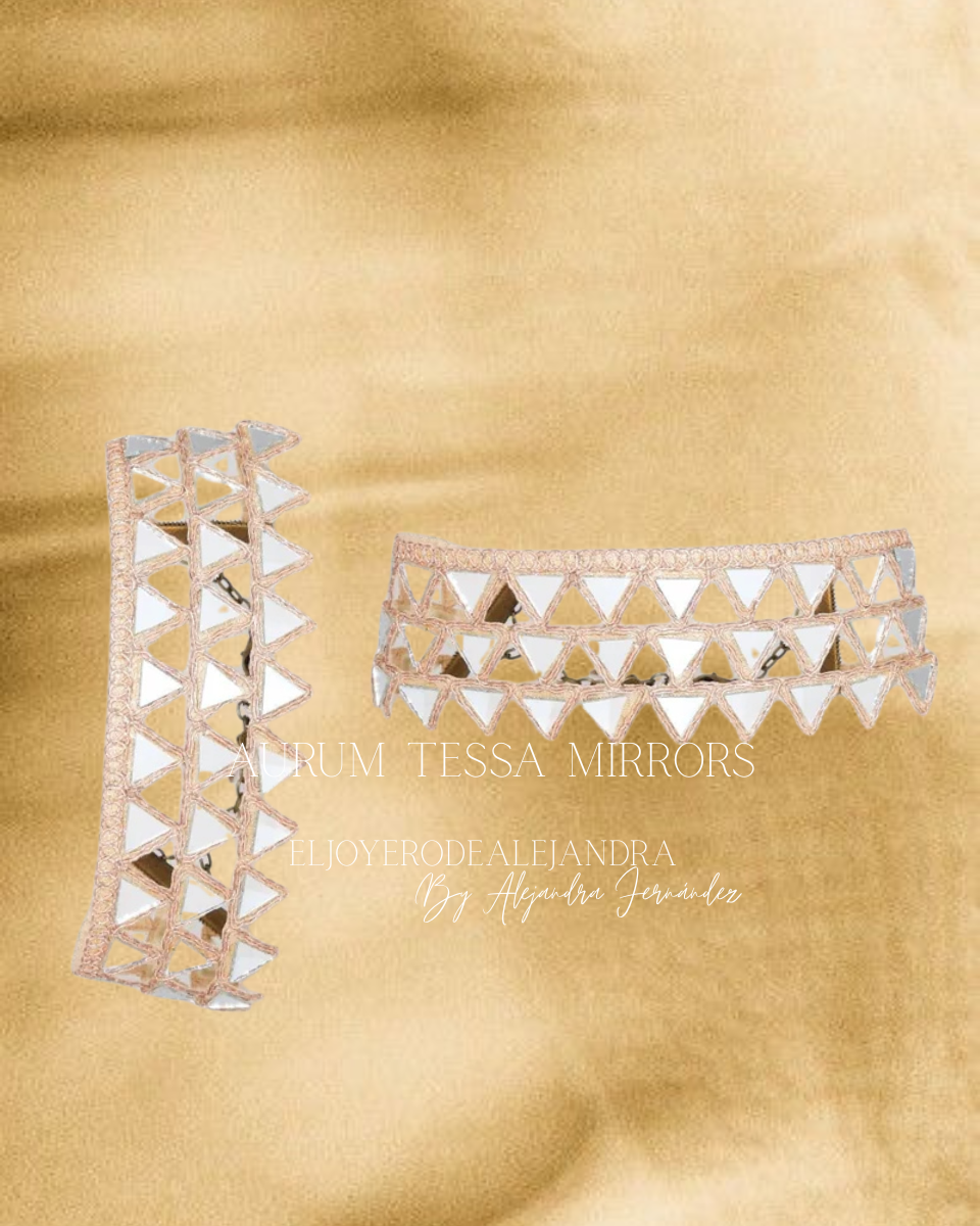 Choker Aurum TESSA MIRRORS