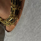Choker Aurum "NOIR DORÉ"