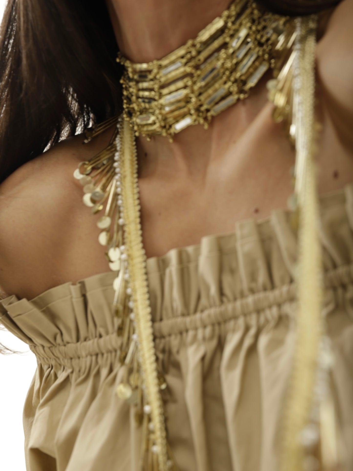 Choker Aurum "NOIR DORÉ"