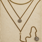 Gargantilla cadenas desmontables 3 en 1 Mix Marcela - Herencia