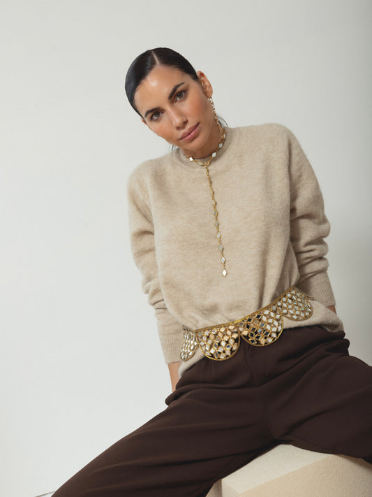 Cinturón Aurum Lacrima Oro