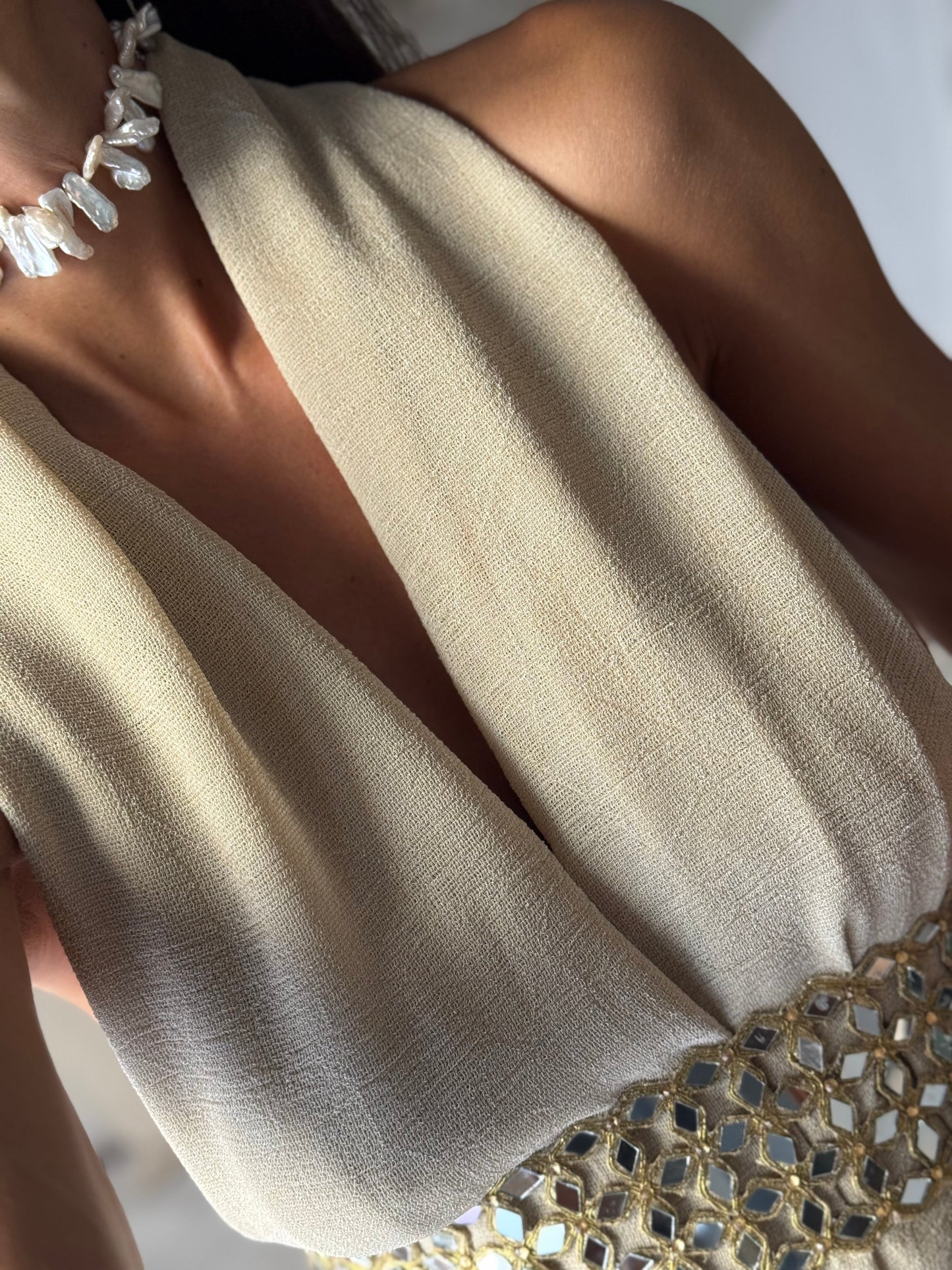 Choker Raíces "Eusebia Perlas"