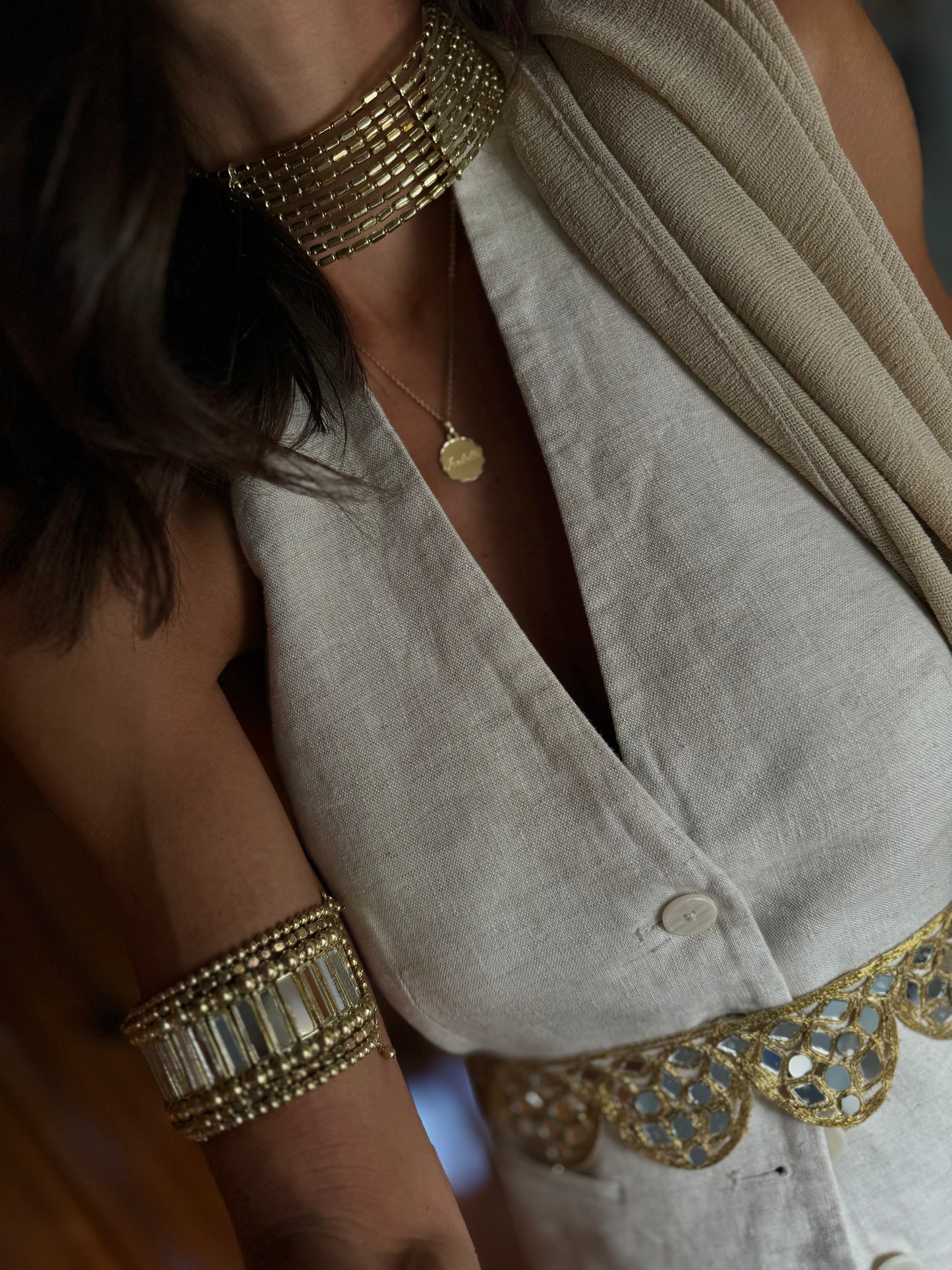 Choker Aurum "Regina"