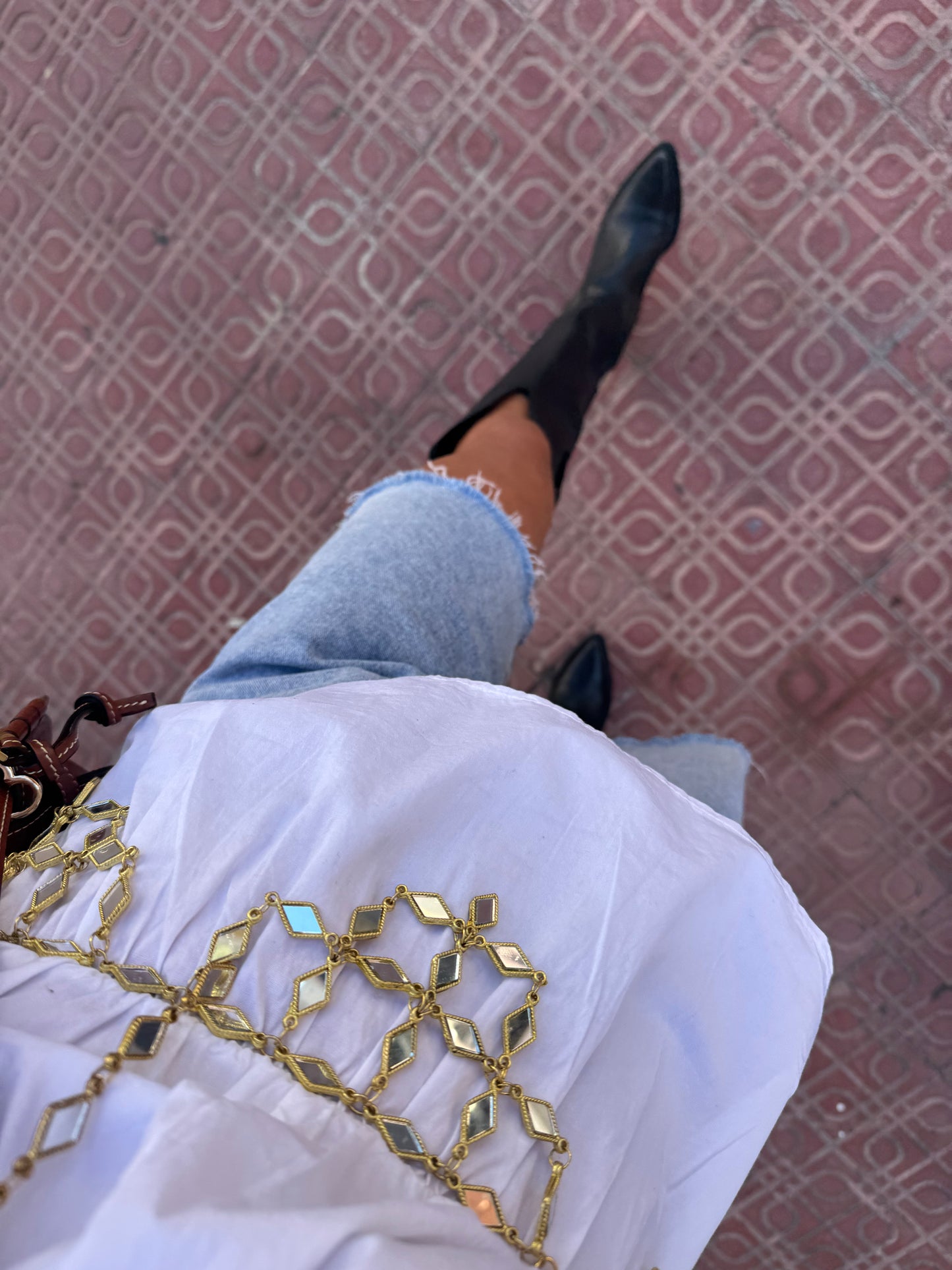 Cinturón Aurum Metalic RHOMBUS