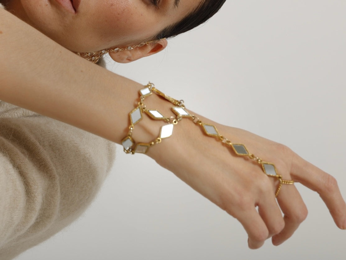 Pulsera Aurum RHOMBUS oro