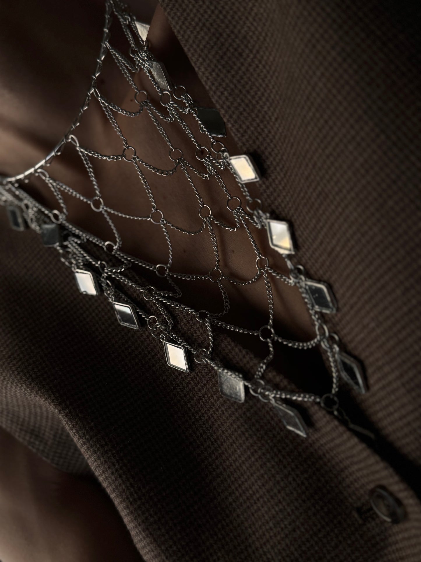 Choker AURUM MALLA RHOMBUS