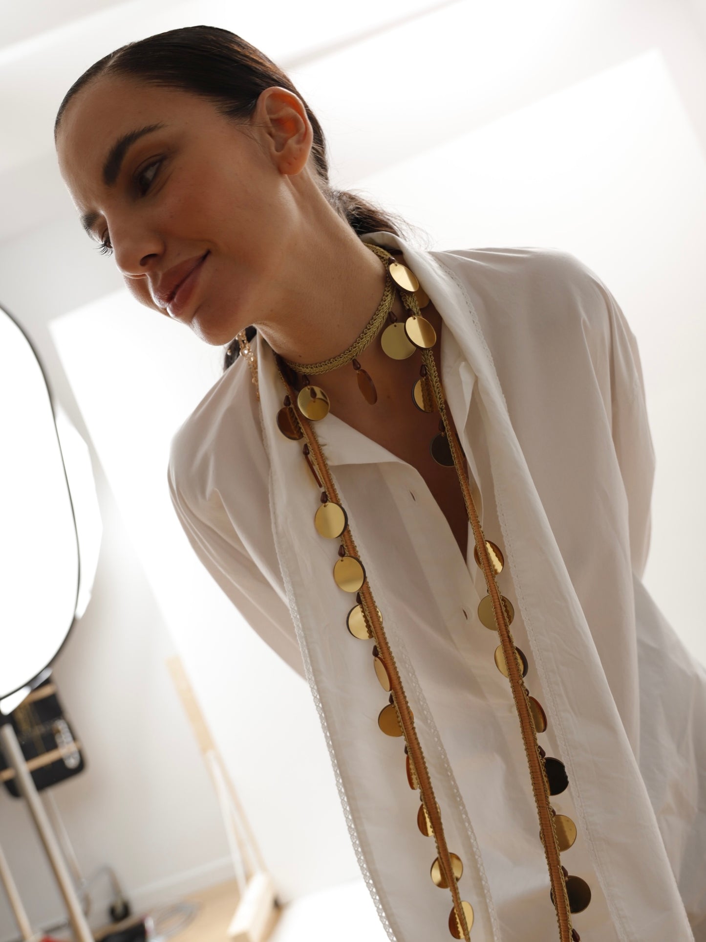 Choker Aurum Monedas Glow