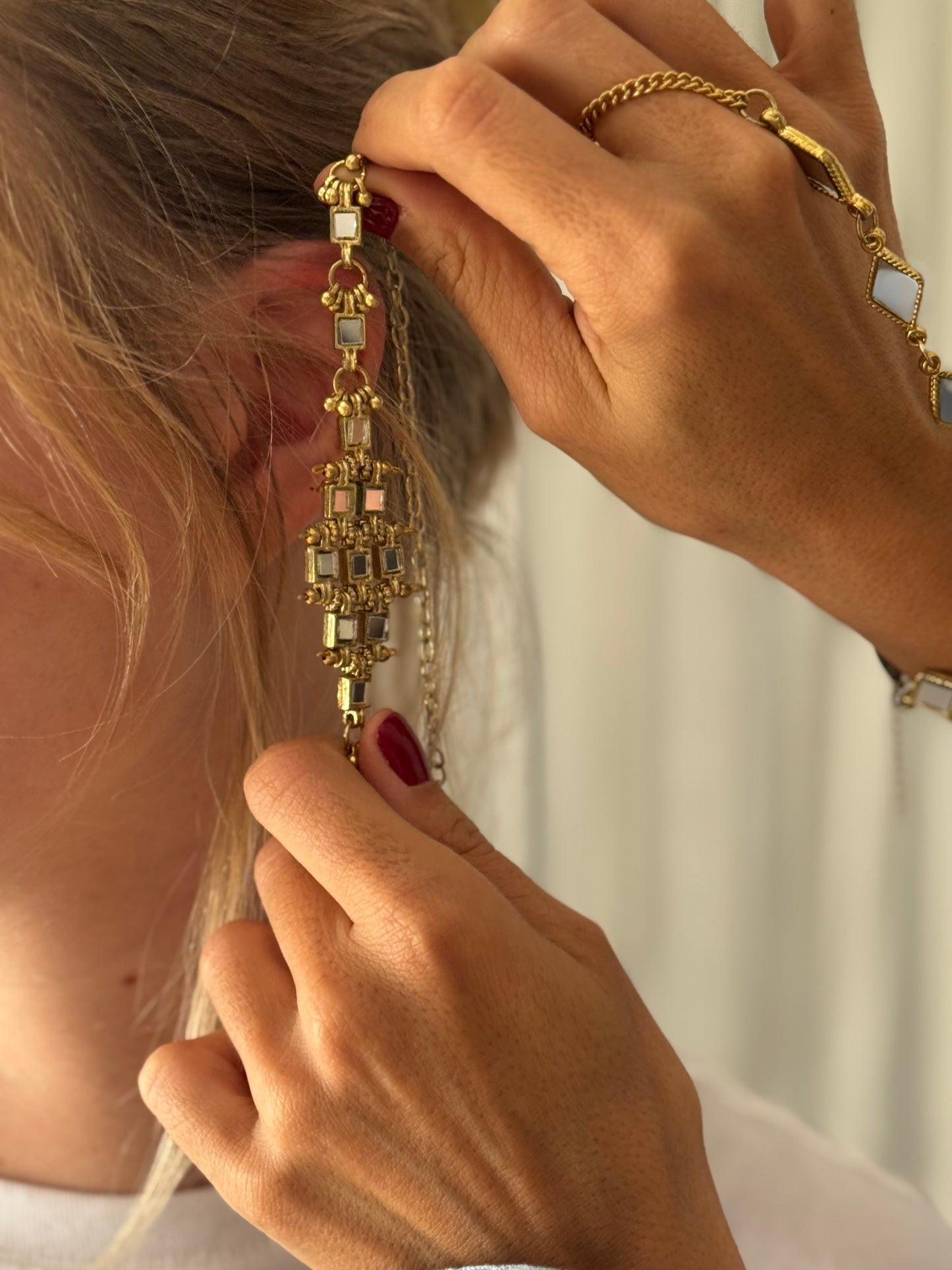 Pendientes Aurum Mirra BLACK