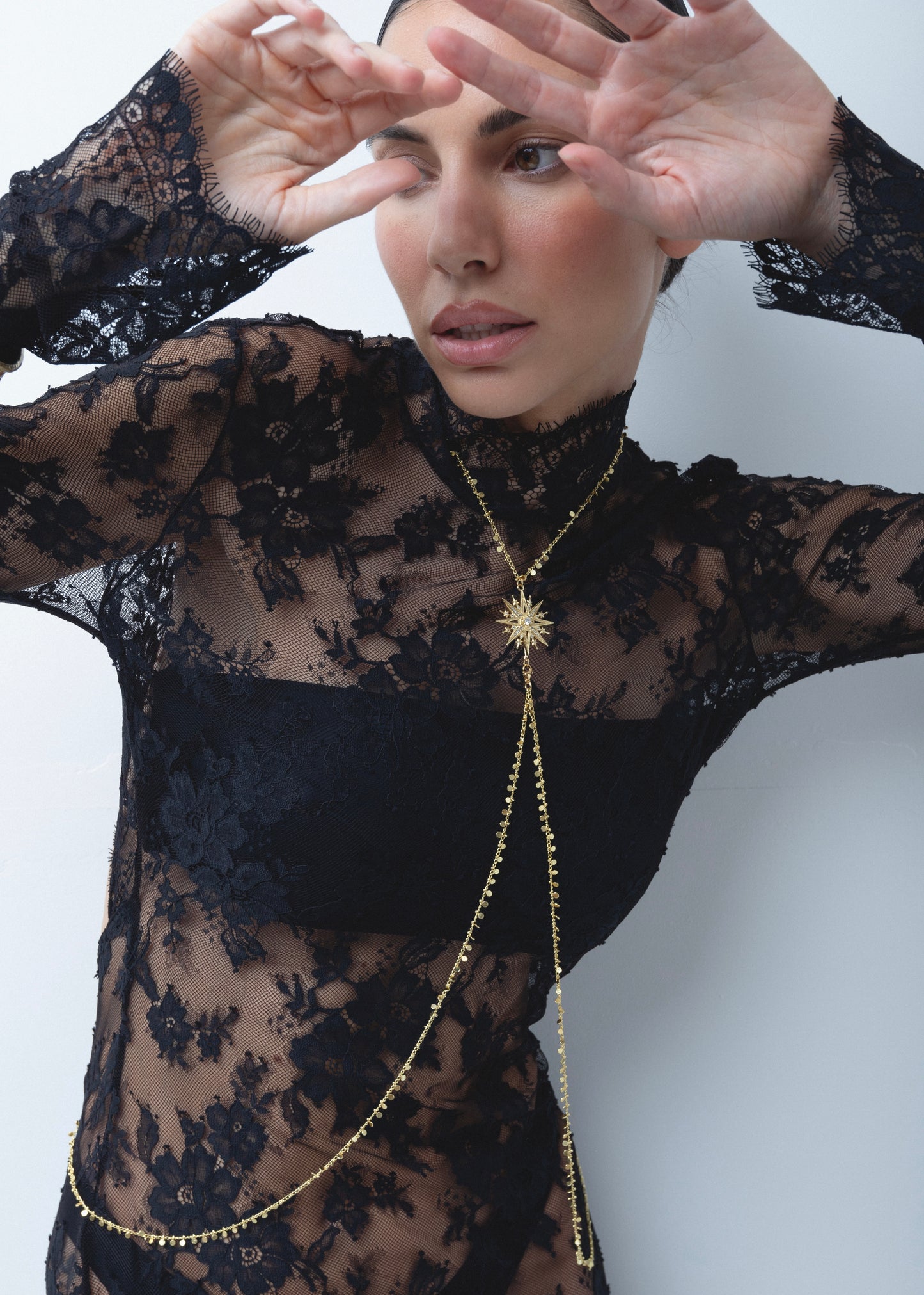 Collar "Body Chain" Maxi Estrella Raíces