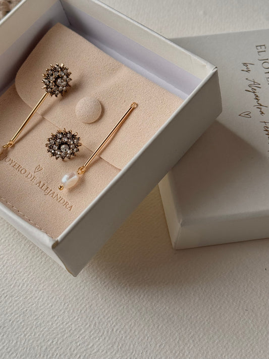 Pendientes RAÍCES Antique Desmontables