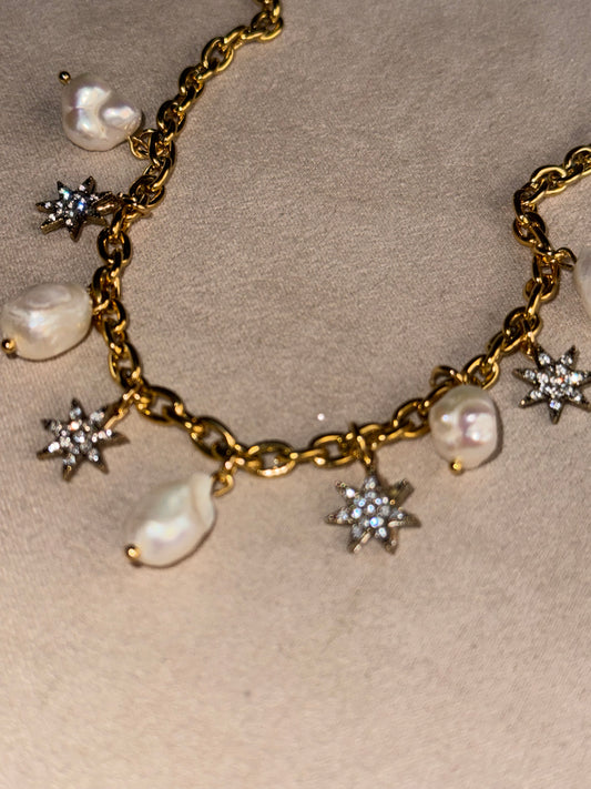 Gargantilla MINI Perlas “MIX DECEMBER Star” RAÍCES