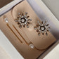 Pendientes RAÍCES Estrella Emperlada Desmontables