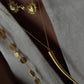 Collar Multiposición Cuerno Oro SAFARA