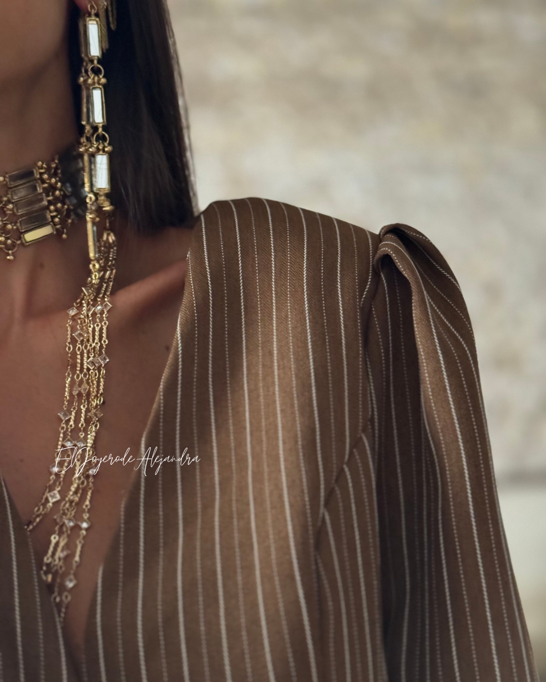 Pendientes Aurum GINEVRA MIRRORS Oro